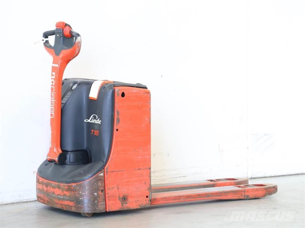 Linde T16/1152 Gyalogkíséretű targonca
