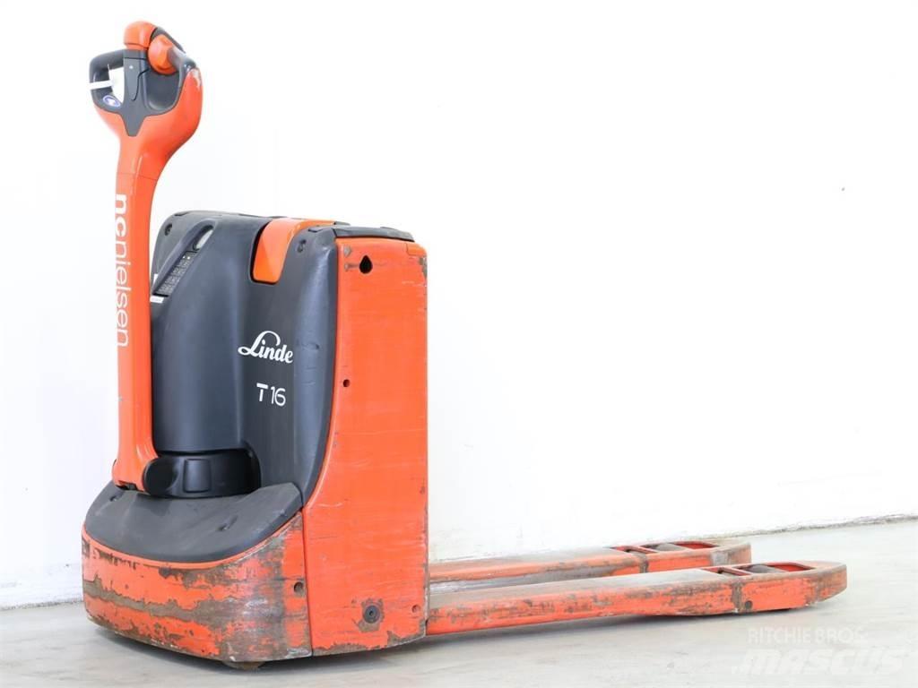 Linde T16/1152 Gyalogkíséretű targonca