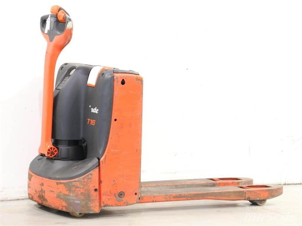 Linde T16/1152 Gyalogkíséretű targonca