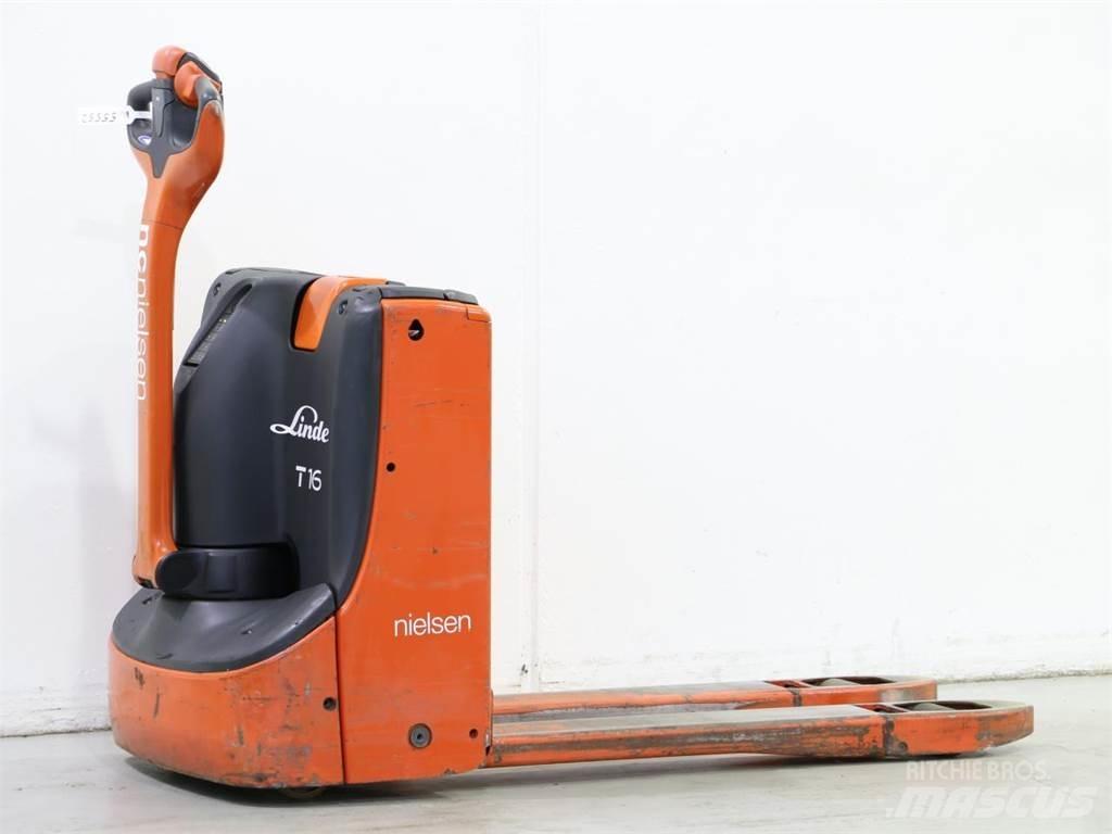 Linde T16/1152-00 Gyalogkíséretű targonca