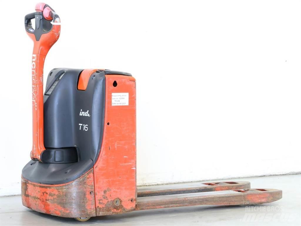 Linde T16/1152-00 Gyalogkíséretű targonca