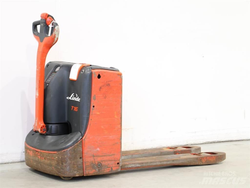 Linde T16/1152-00 Gyalogkíséretű targonca