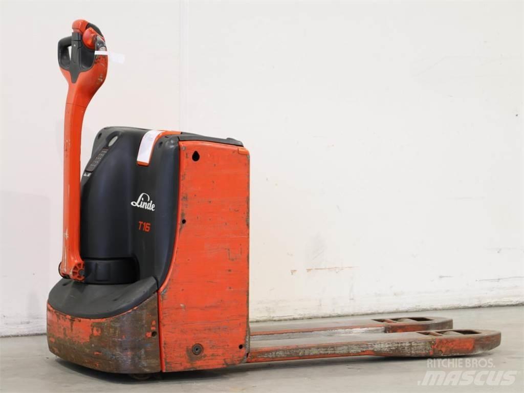 Linde T16/1152-00 Gyalogkíséretű targonca