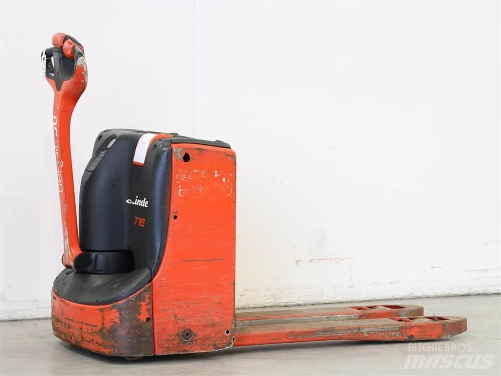 Linde T16/1152-00 Gyalogkíséretű targonca