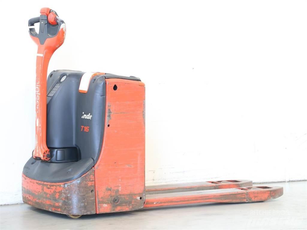 Linde T16/1152-00 Gyalogkíséretű targonca