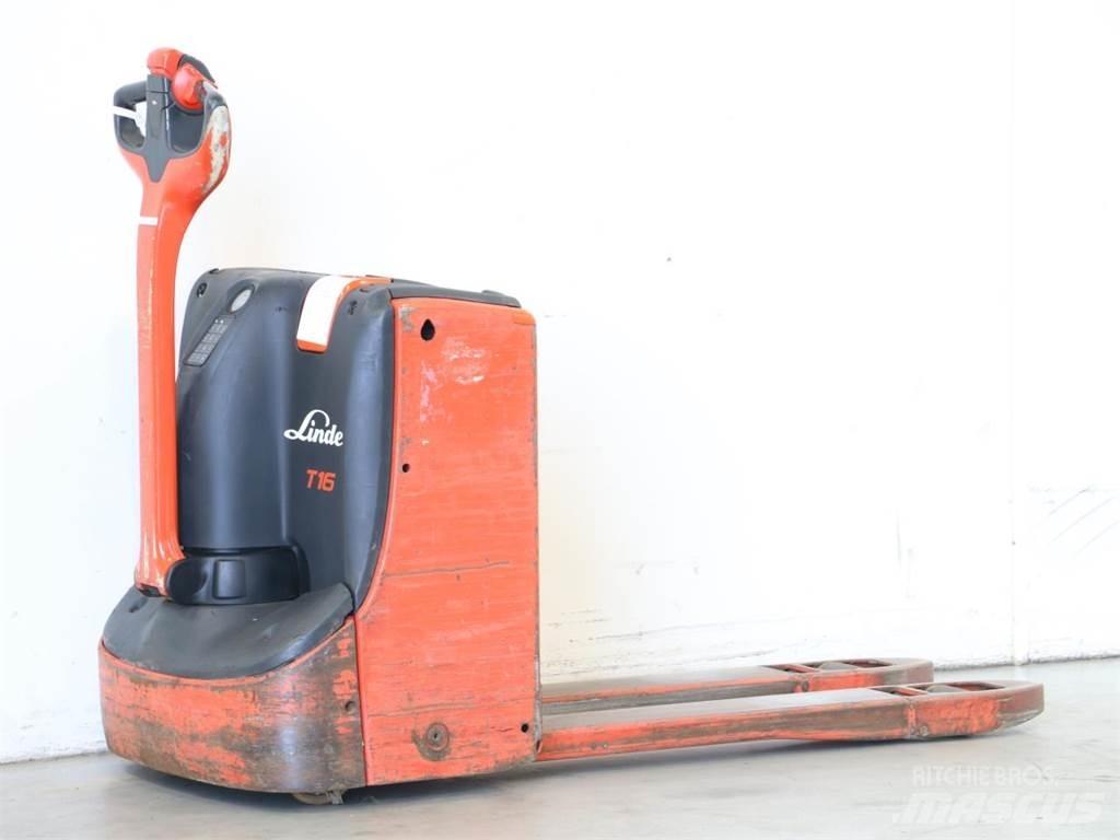 Linde T16/1152-00 Gyalogkíséretű targonca