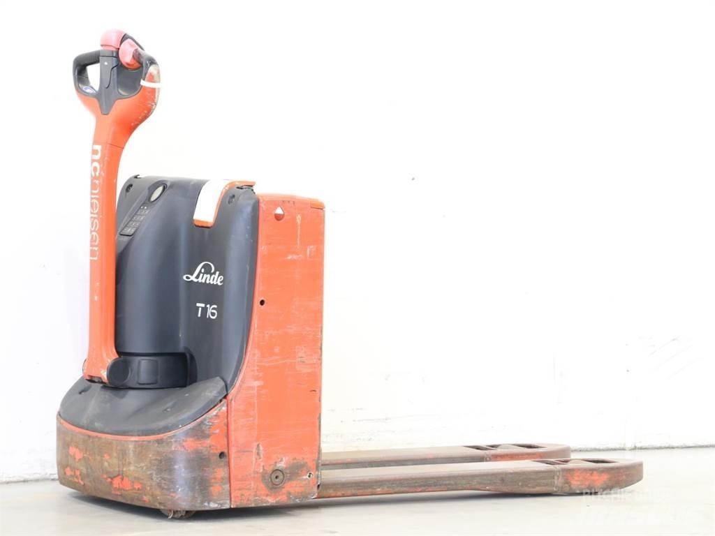 Linde T16/1152-00 Gyalogkíséretű targonca