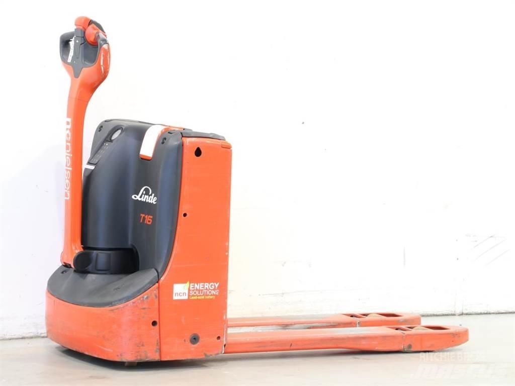 Linde T16/1152-02 Gyalogkíséretű targonca