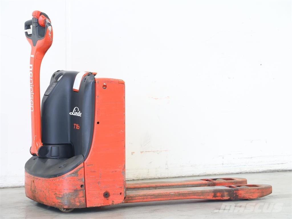 Linde T16/1152-02 Gyalogkíséretű targonca