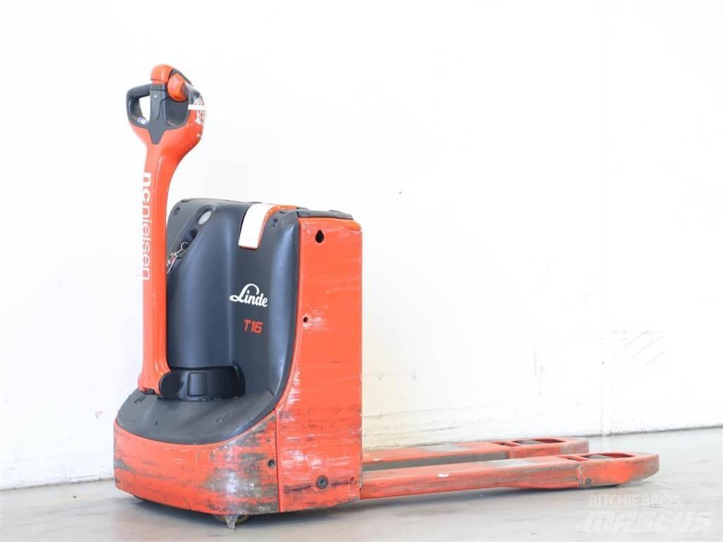 Linde T16/1152-02 Gyalogkíséretű targonca