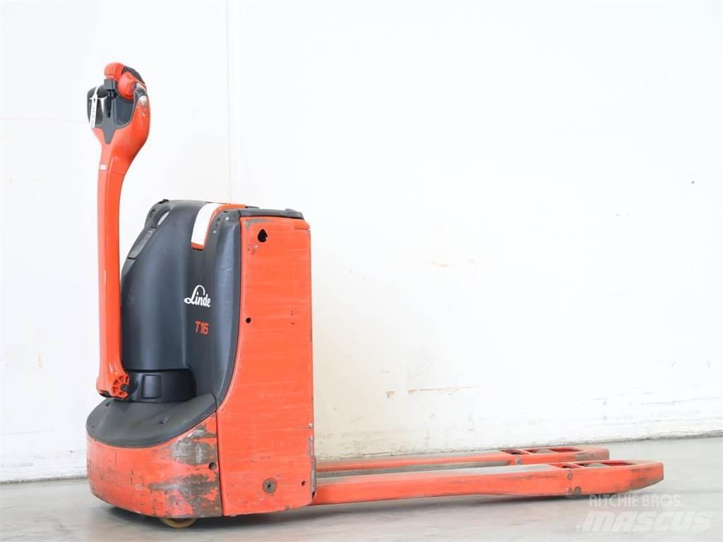 Linde T16/1152-02 Gyalogkíséretű targonca