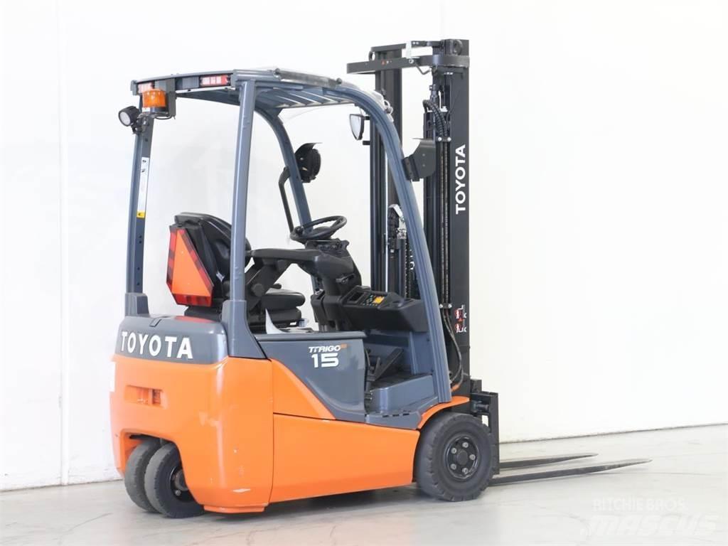 Toyota 8FBE15T Elektromos targoncák