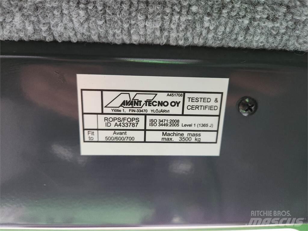 Avant 760i Mini homlokrakodók