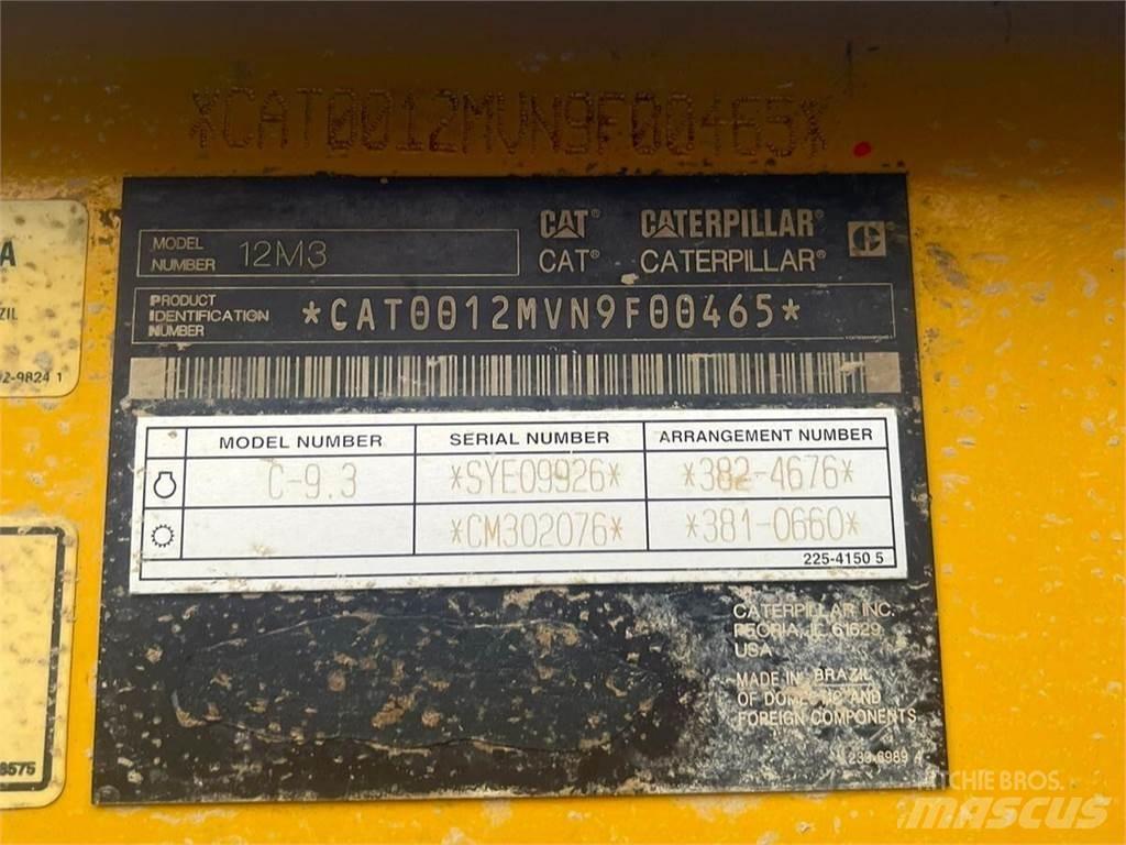 CAT 12M3 Gréderek