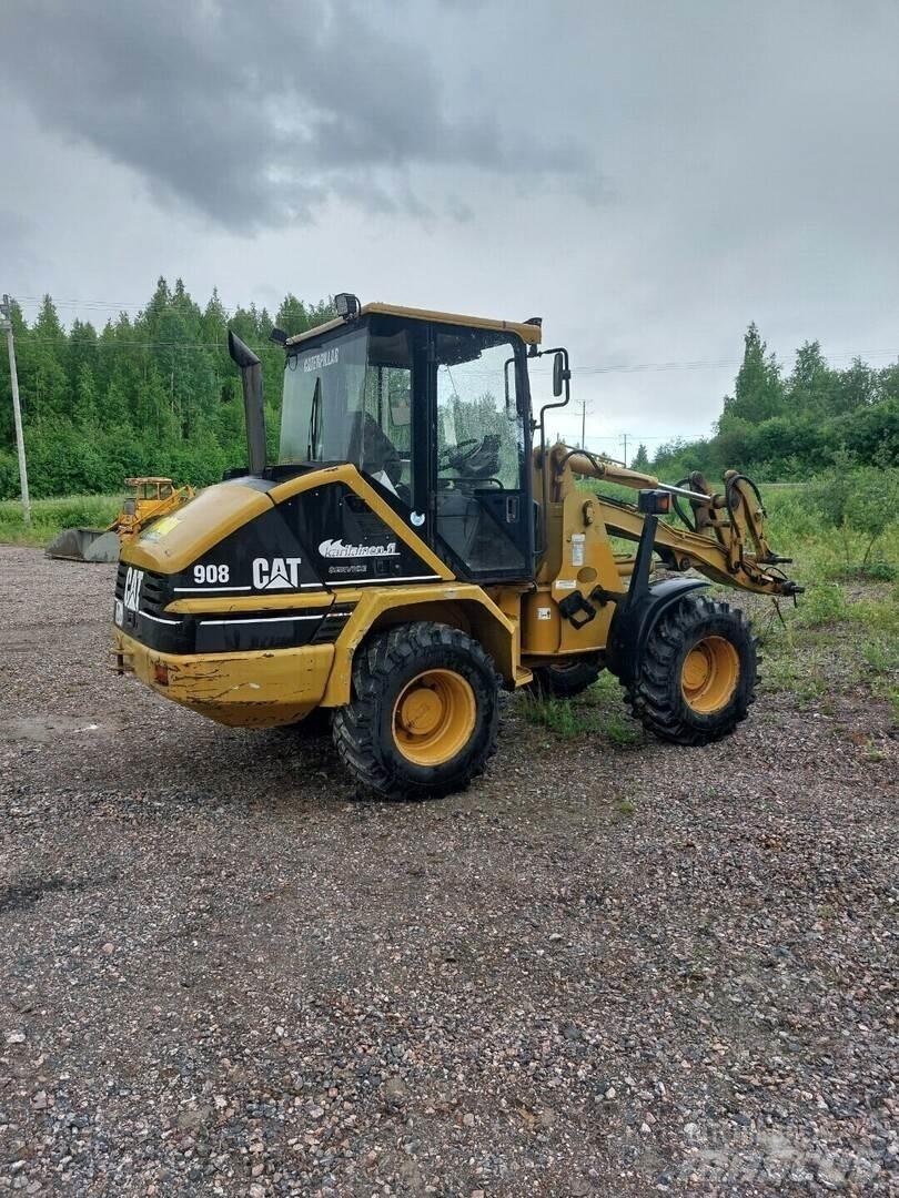 CAT 908 Gumikerekes homlokrakodók