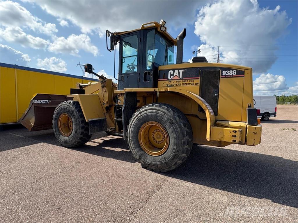 CAT 938 G II Gumikerekes homlokrakodók