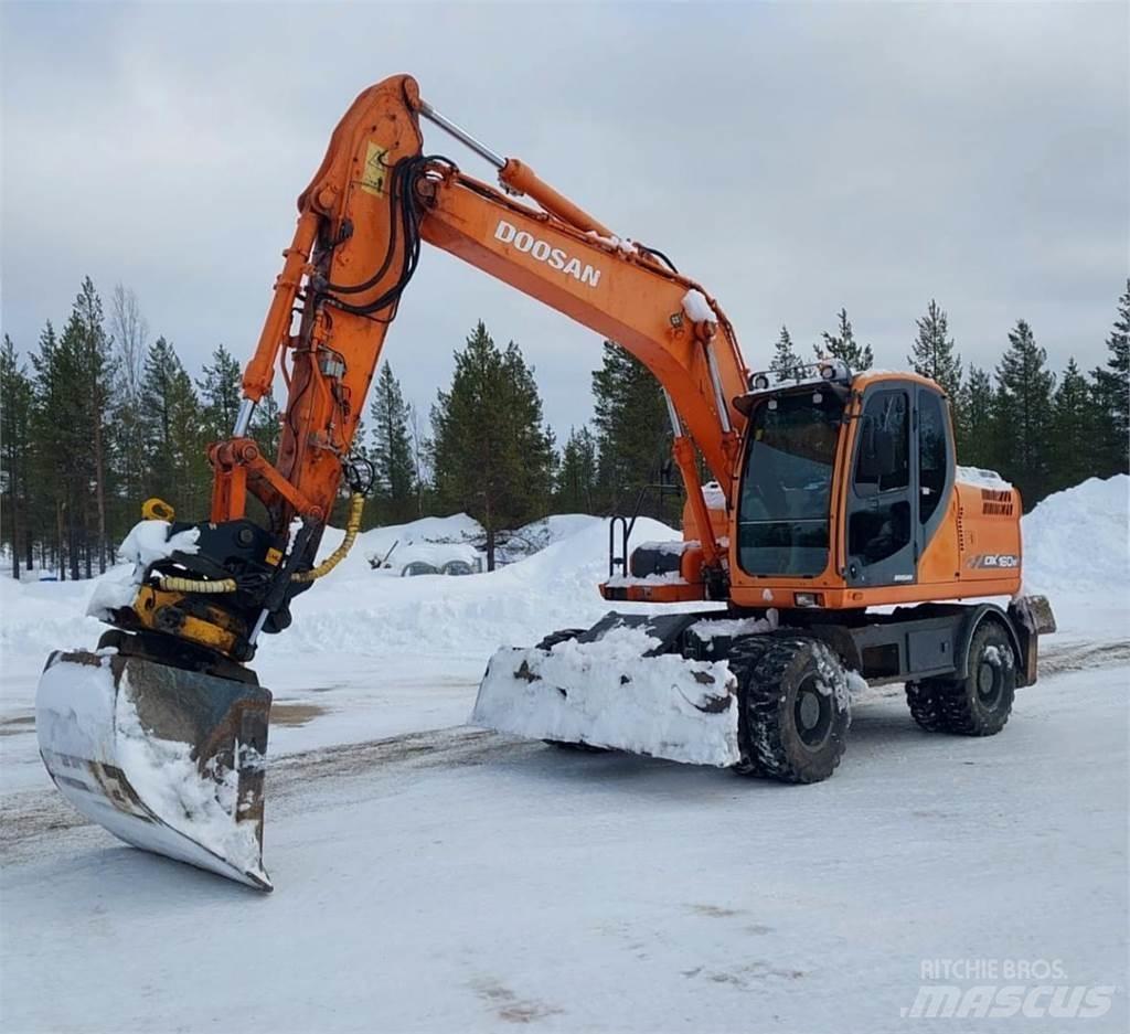 Doosan DX160W Lánctalpas kotrók