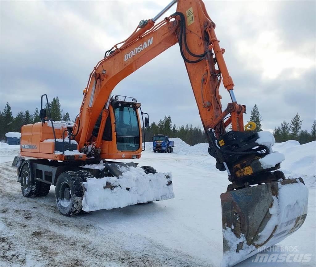 Doosan DX160W Lánctalpas kotrók