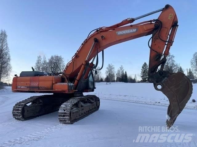 Doosan DX480LC Lánctalpas kotrók