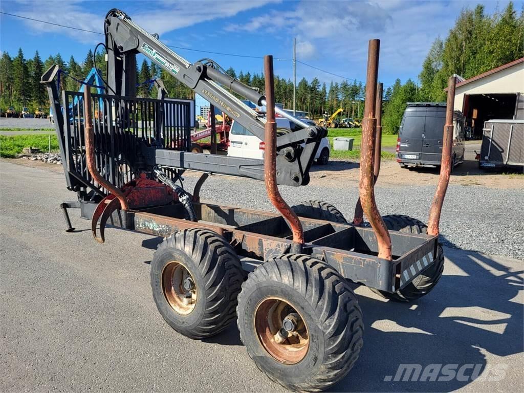 Hakki 3970H+MV 92 Erdészeti pótkocsik