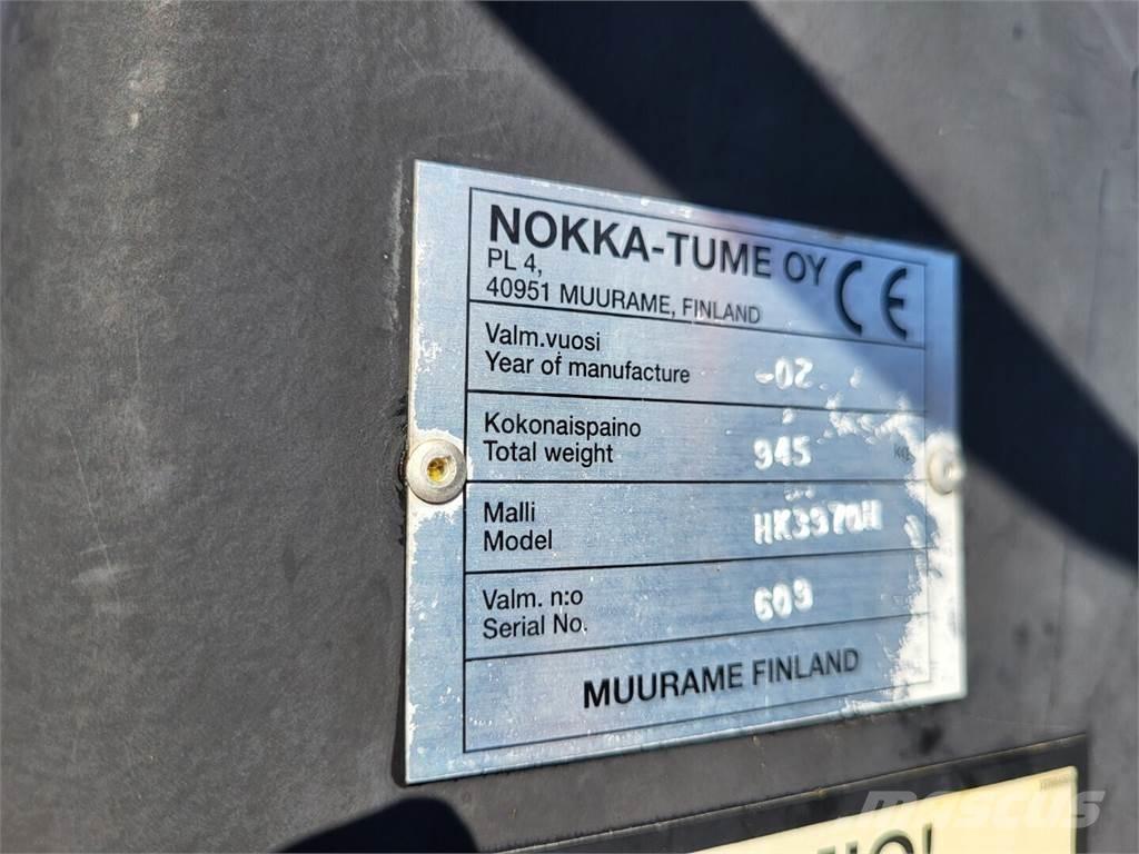 Hakki 3970H+MV 92 Erdészeti pótkocsik