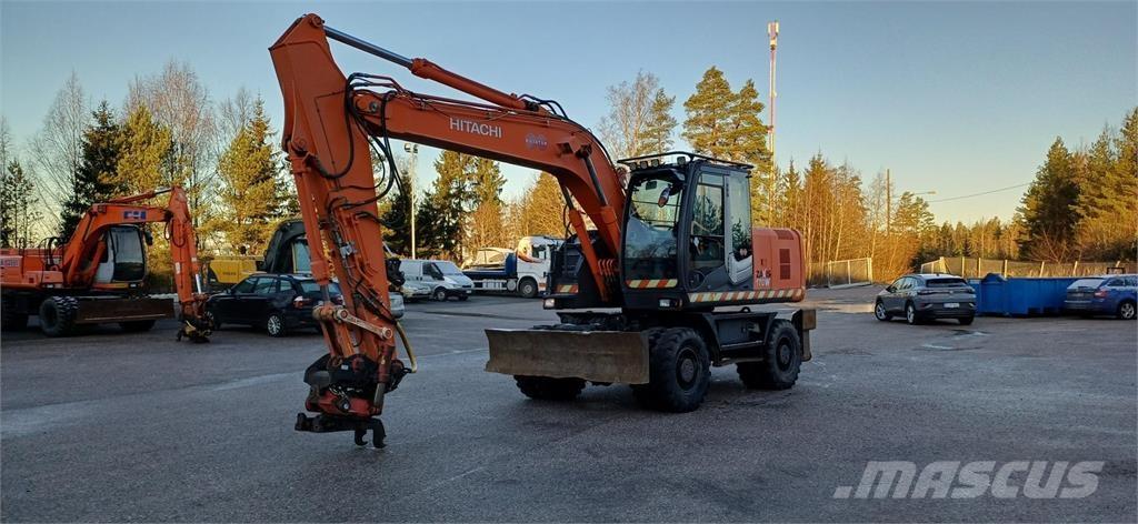 Hitachi ZX170W-3 Gumikerekes kotrók