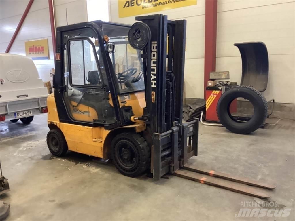 Hyundai HDE 25 E Dízel targoncák