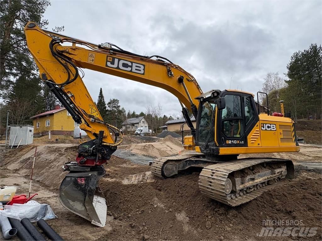 JCB 210 X L 4F Lánctalpas kotrók