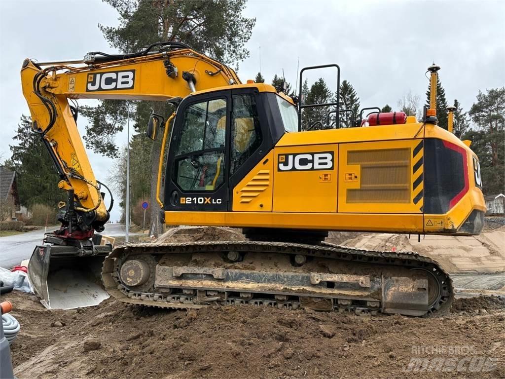 JCB 210 X L 4F Lánctalpas kotrók