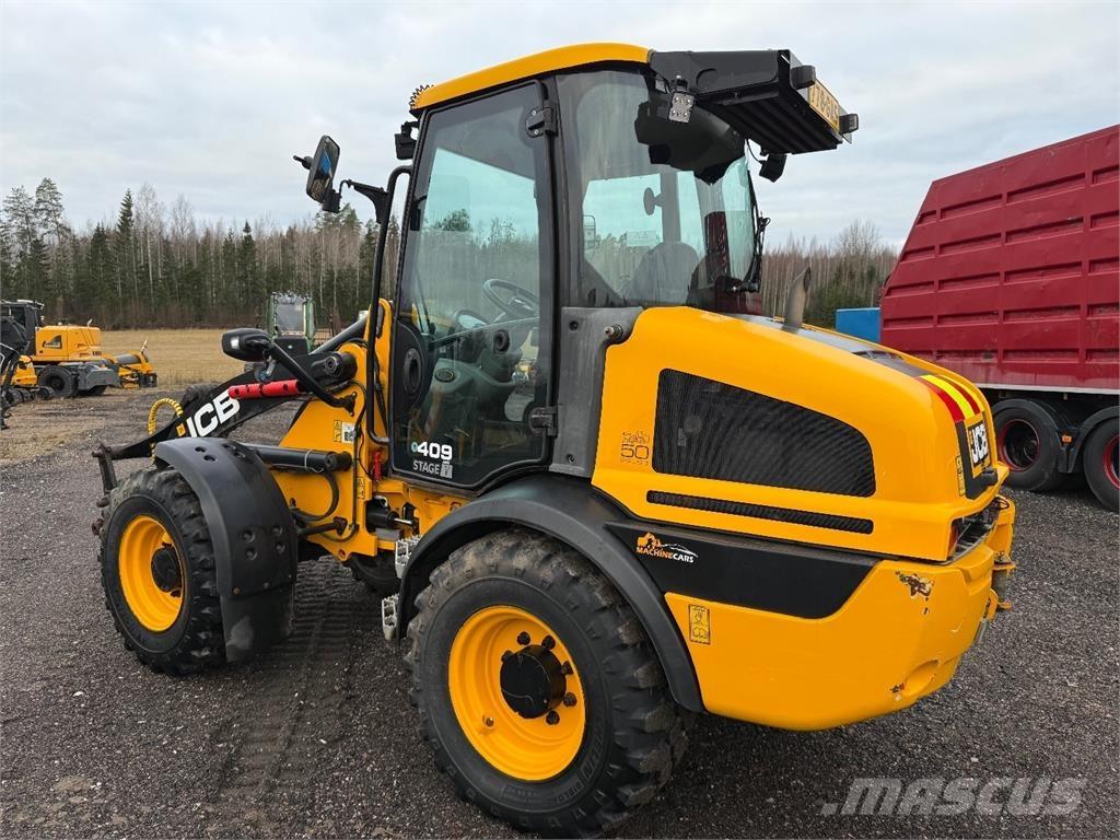 JCB 409 Gumikerekes homlokrakodók