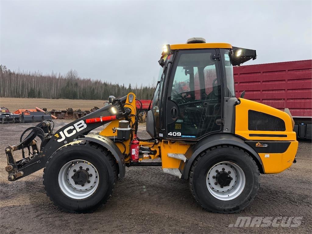 JCB 409 Gumikerekes homlokrakodók