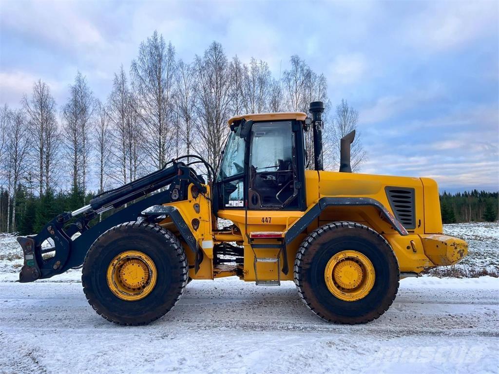 JCB 456HT Gumikerekes homlokrakodók