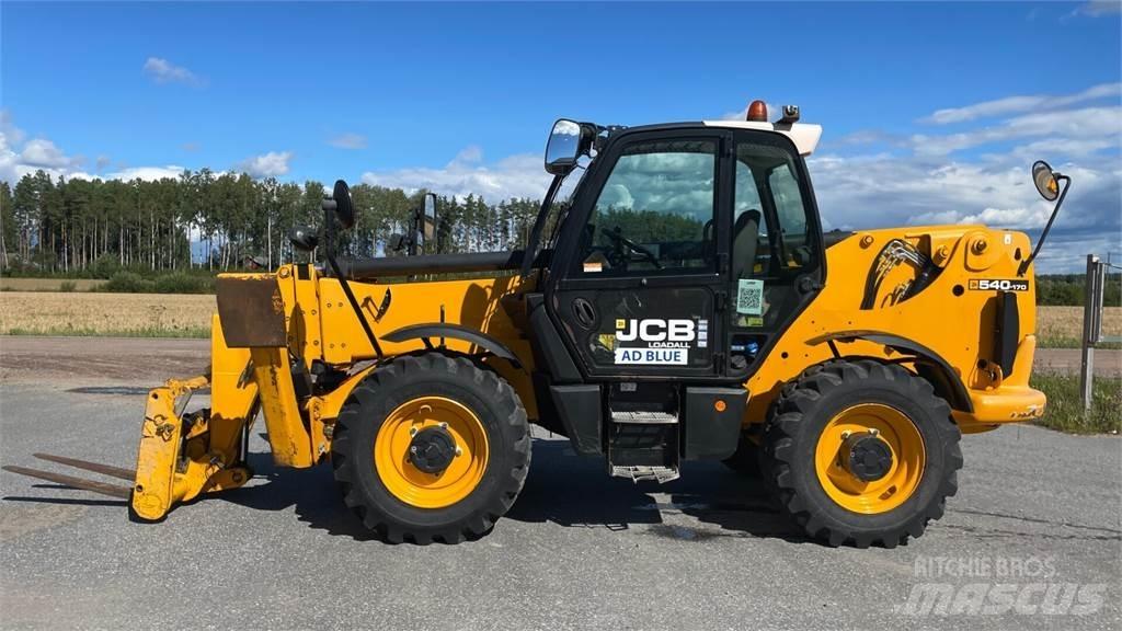 JCB 540-170 Teleszkópos rakodók