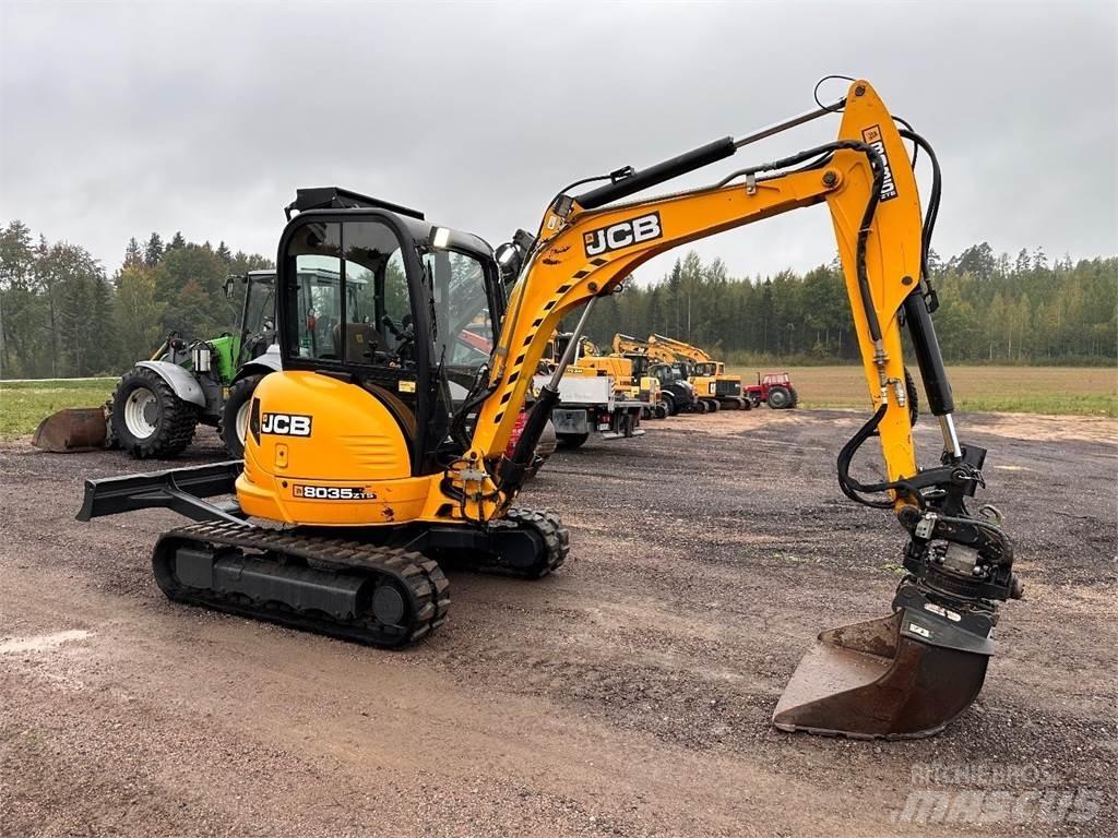 JCB 8035 ZTS Mini kotrók < 7t
