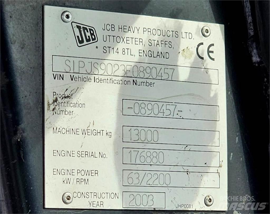 JCB JS130 Lánctalpas kotrók