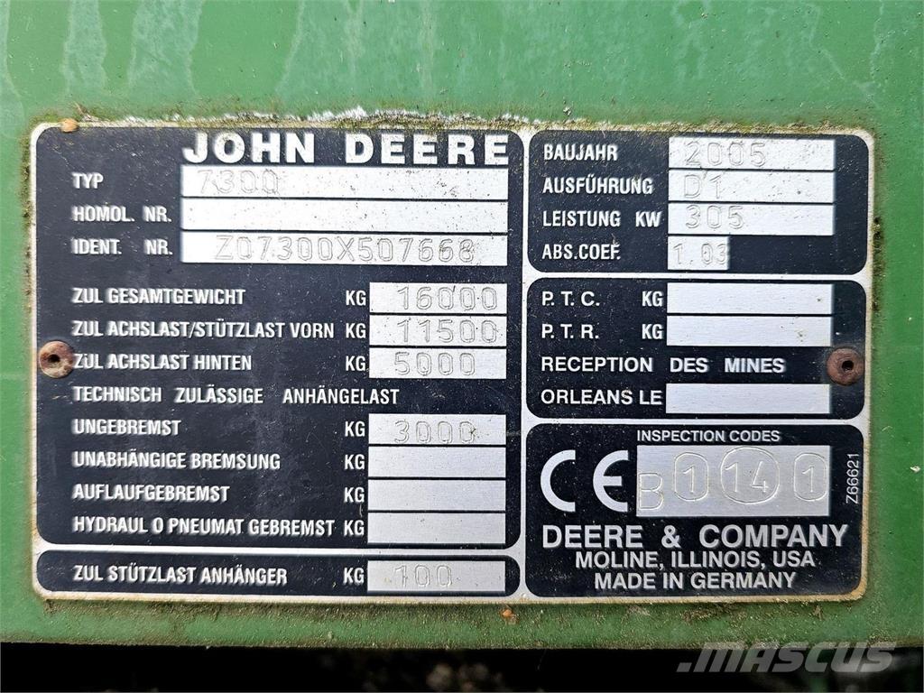 John Deere 7300 Egyéb mezőgazdasági gépek