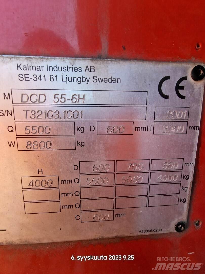 Kalmar DCD 55-6H Dízel targoncák