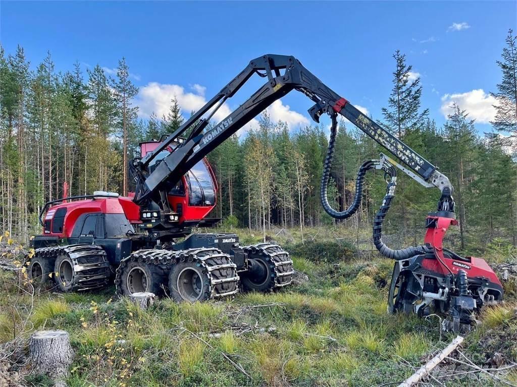 Komatsu 901XC Betakarítók