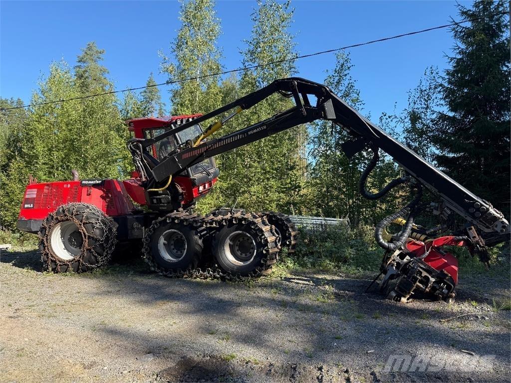 Komatsu 911.5 Betakarítók
