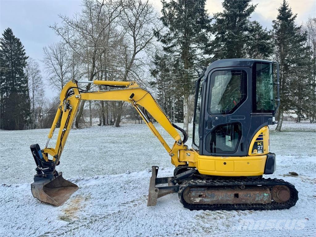 Komatsu PC 27MR-2 Mini kotrók < 7t