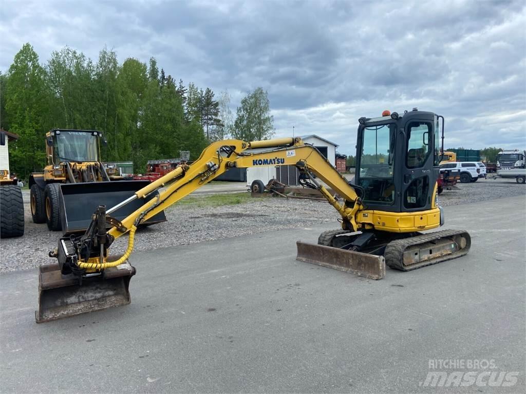 Komatsu PC 35MR-2 Mini kotrók < 7t