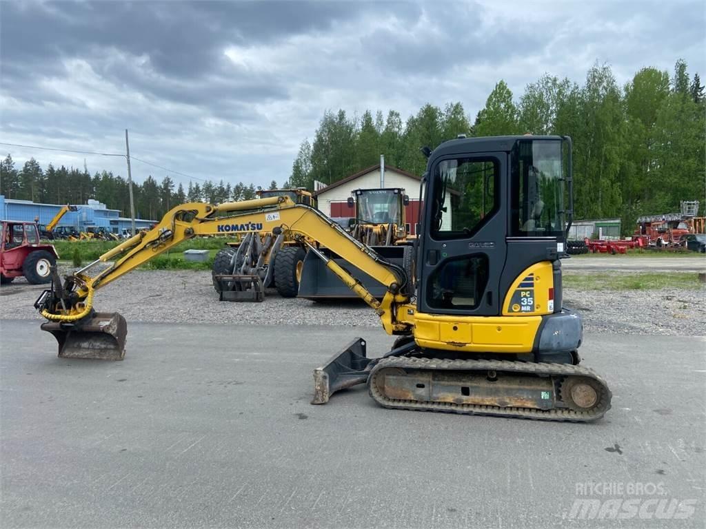 Komatsu PC 35MR-2 Mini kotrók < 7t