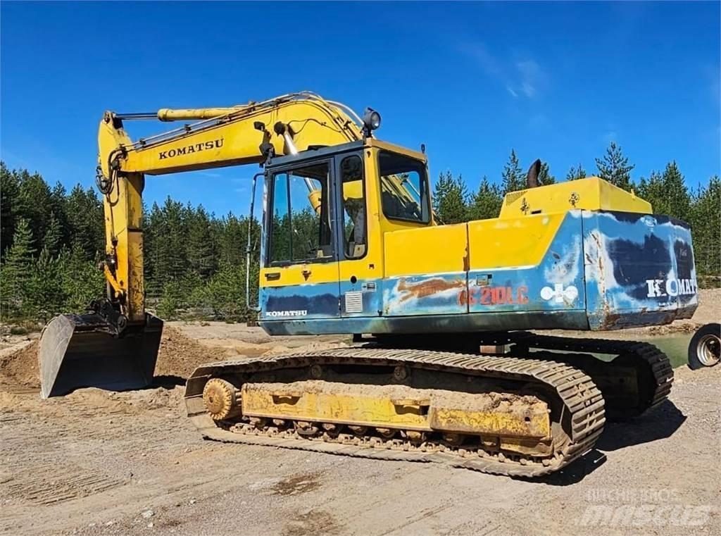 Komatsu PC210LC-3 Lánctalpas kotrók