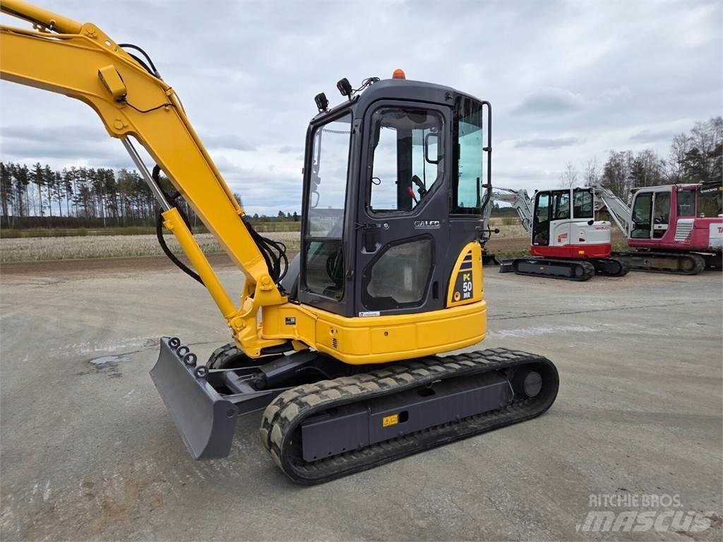 Komatsu PC50MR-2 Mini kotrók < 7t
