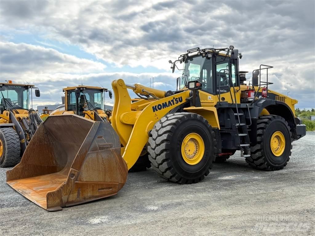 Komatsu WA500-7 Gumikerekes homlokrakodók