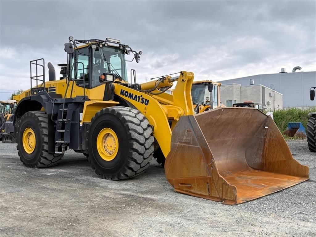 Komatsu WA500-7 Gumikerekes homlokrakodók