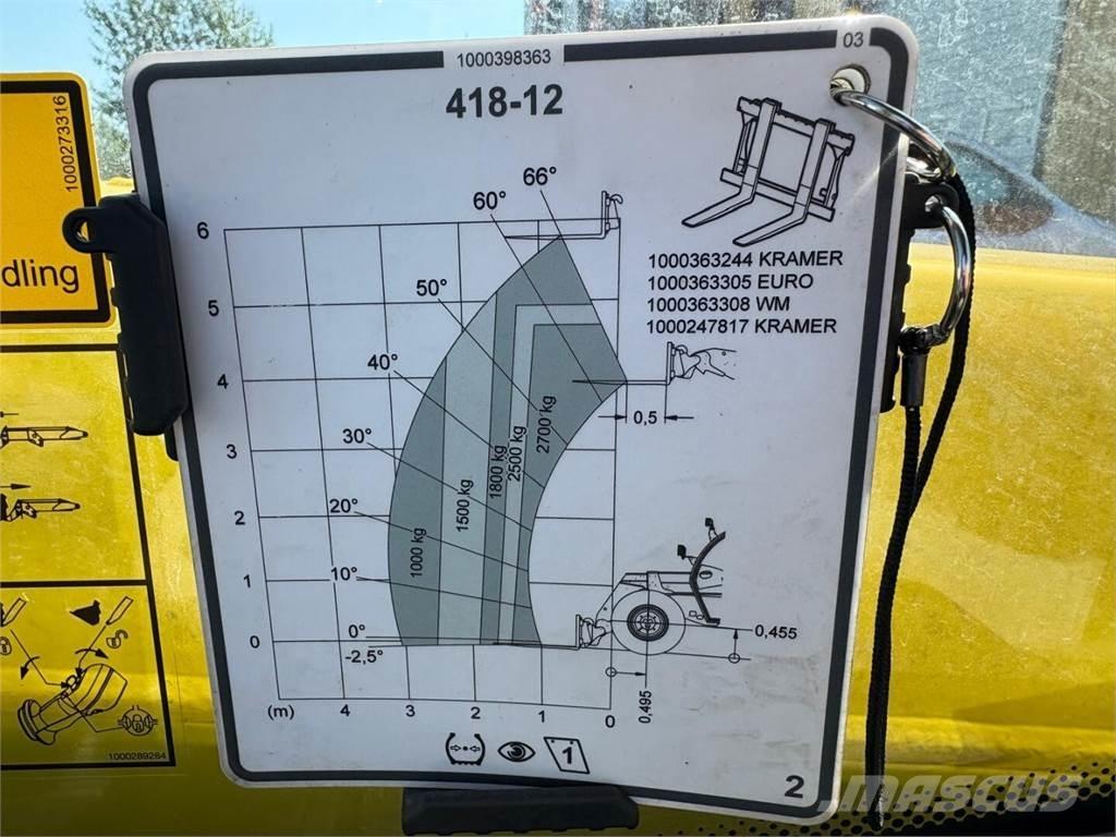 Kramer 2706 Teleszkópos rakodók