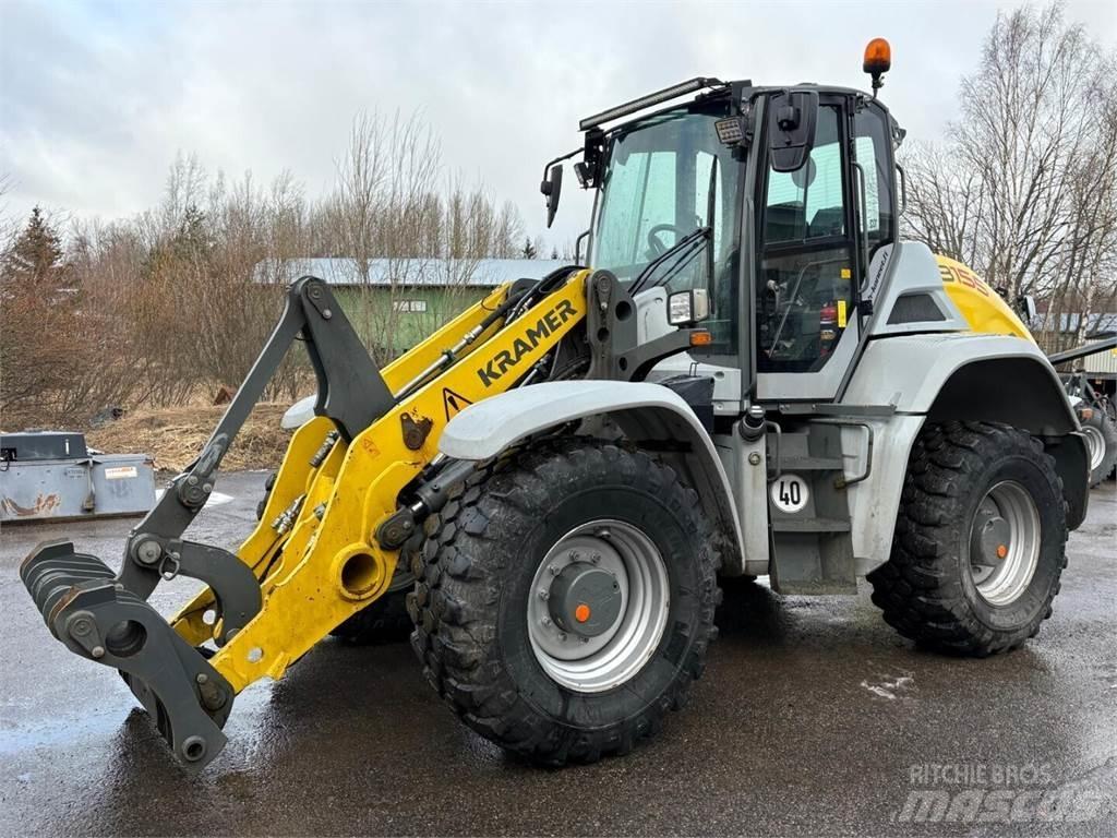 Kramer 8155 Gumikerekes homlokrakodók