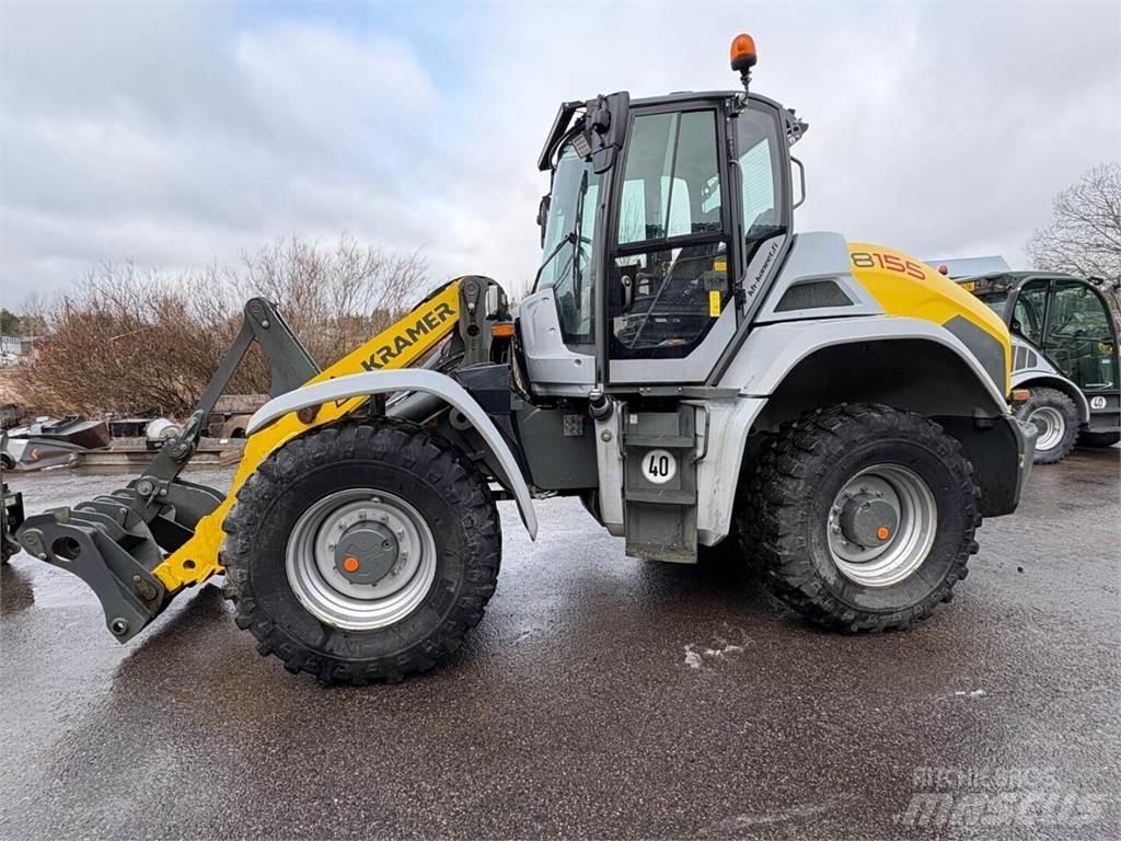 Kramer 8155 Gumikerekes homlokrakodók