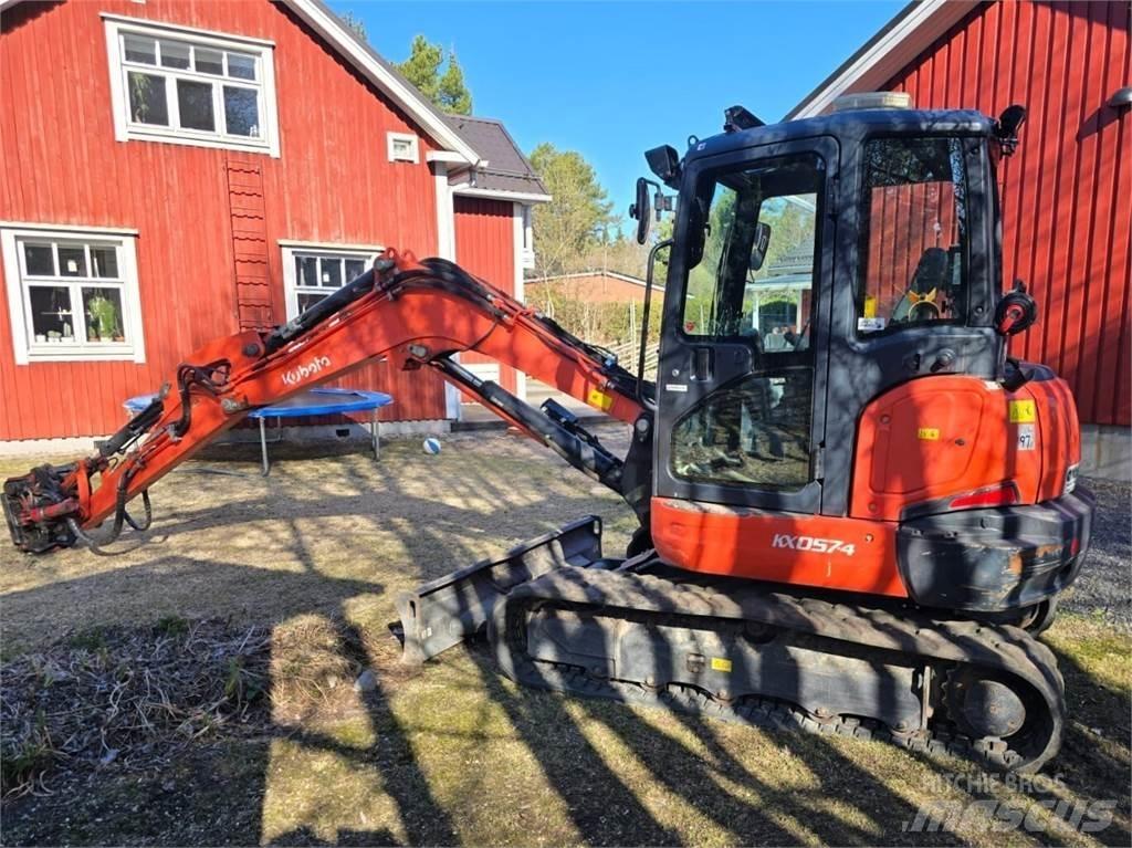 Kubota KX 057-4 Lánctalpas kotrók